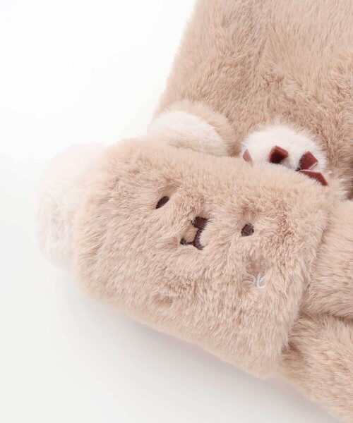 SLAP SLIP（スラップスリップ） マフラー ネコウサギクマアニマル