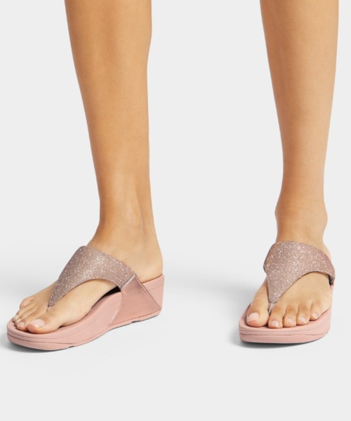 「fitflop」 ヒールサンダル US7 シルバー×ブラック レディース_画像6