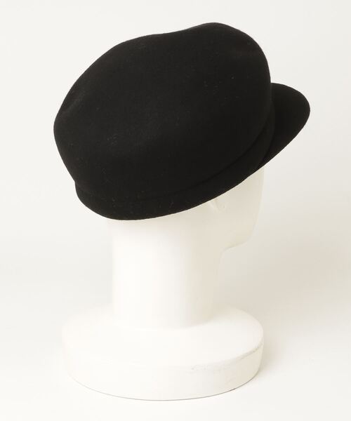 「BEAMS HEART」 キャスケット - ブラック レディース_画像2