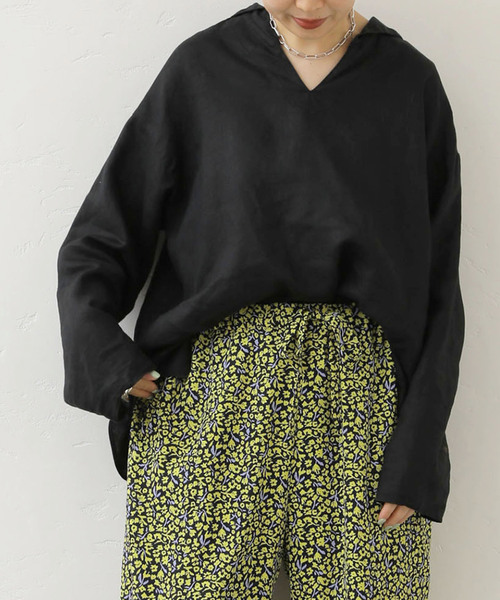 「JOURNAL STANDARD LUXE」 長袖ブラウス FREE ホワイト レディース_画像4