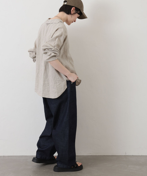 「JOURNAL STANDARD LUXE」 長袖ブラウス FREE ホワイト レディース_画像9