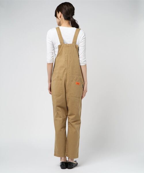 「JACK & MARIE」 オーバーオール「UNIVERSAL OVERALLコラボ」 FREE オリーブドラブ レディース_画像3