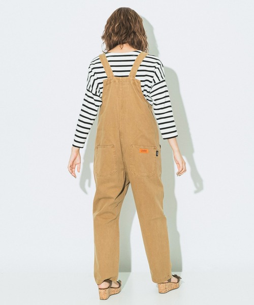「JACK & MARIE」 オーバーオール「UNIVERSAL OVERALLコラボ」 FREE オリーブドラブ レディース_画像9