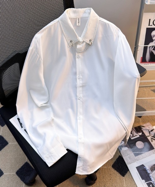 シャツ Chain Signal襟チェーンシャツ メンズ レディース : ZOZOTOWN