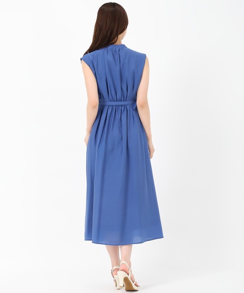 「MISCH MASCH」 ノースリーブワンピース M オレンジ レディース_画像4