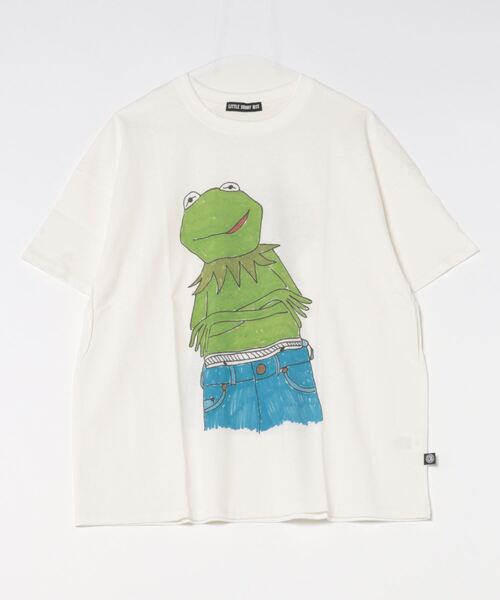 「Little sunny bite」 半袖Tシャツ M ブラック レディース_画像3