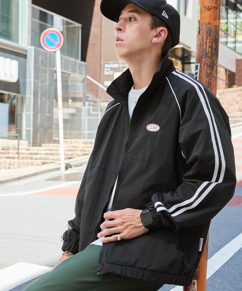 「MONO-MART」 「CODDERR」ナイロンブルゾン L ブラック メンズ_画像4