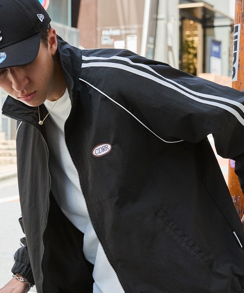 「MONO-MART」 「CODDERR」ナイロンブルゾン L ブラック メンズ_画像5