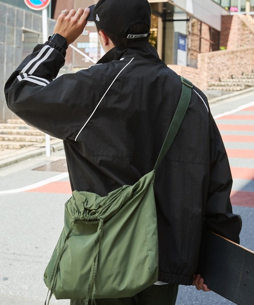 「MONO-MART」 「CODDERR」ナイロンブルゾン L ブラック メンズ_画像6