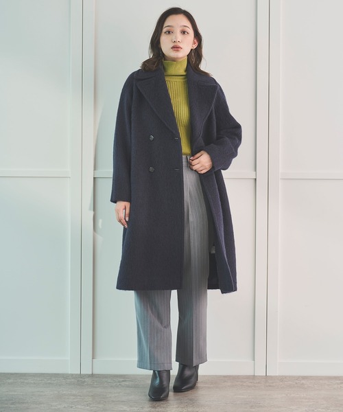 Sirin コート アウター 「軽量」ロングシャギーコート レディース
