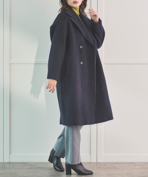 Sirin コート アウター 「軽量」ロングシャギーコート レディース