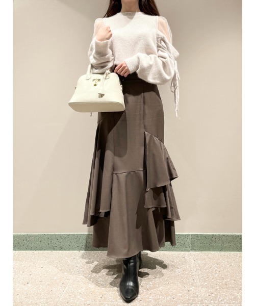 SNIDEL（スナイデル） スカート 00 ブラック レディース : ZOZOTOWN