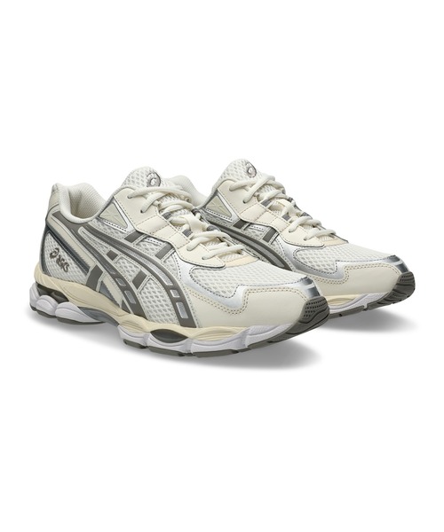 ASICS（アシックス） ローカットスニーカー 24 ホワイト×グレー メンズ