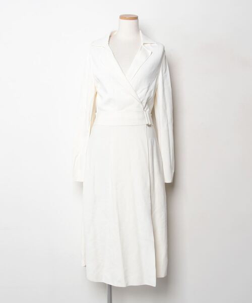 EPOCA（エポカ） ニットワンピース 40 ホワイト レディース : ZOZOTOWN