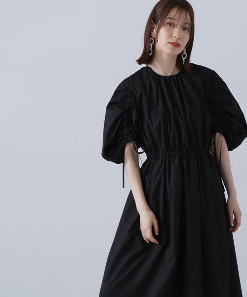 「N.（N. Natural Beauty Basic）」 半袖ワンピース SMALL ベージュ レディースの画像