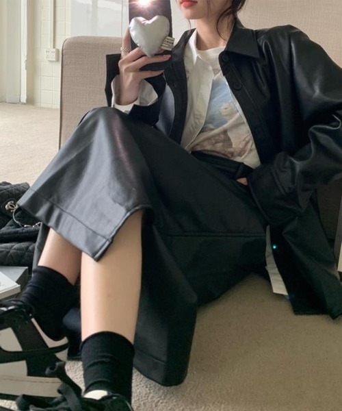 「Chaco closet」 「inolve」ジャケット FREE ブラック レディース_画像6