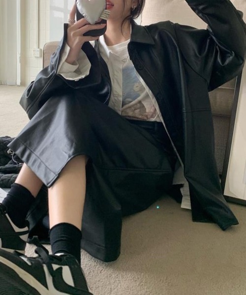 「Chaco closet」 「inolve」ジャケット FREE ブラック レディース_画像8