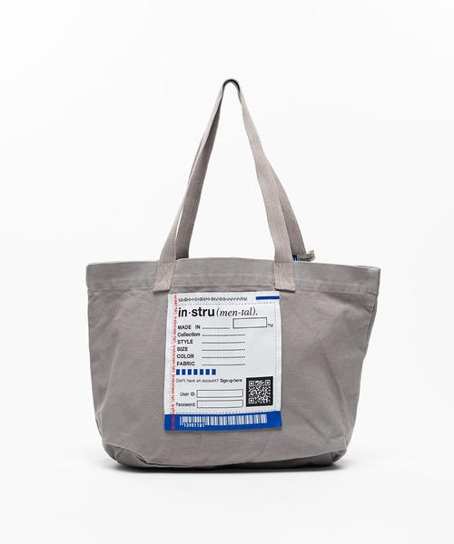 メゾンミハラヤスヒロ　in-stru(men-tal). トートバッグ グレー in・stru（men-tal）. ショルダーバッグ Big Name Tote Bag Mini