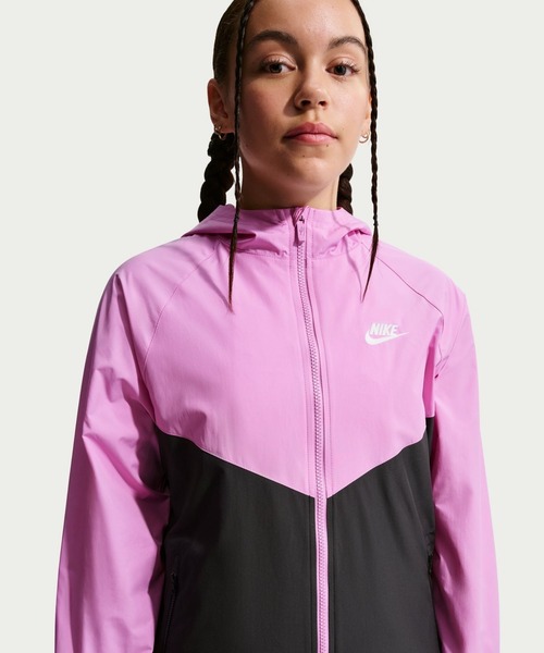 ブルゾン ジャンバー アウター ナイキ NIKE ナイキ YTH NSW RPL WR フーディジャケット キッズ 子供服の画像