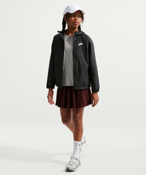 ブルゾン ジャンバー アウター ナイキ NIKE ナイキ YTH NSW RPL WR フーディジャケット キッズ 子供服の画像