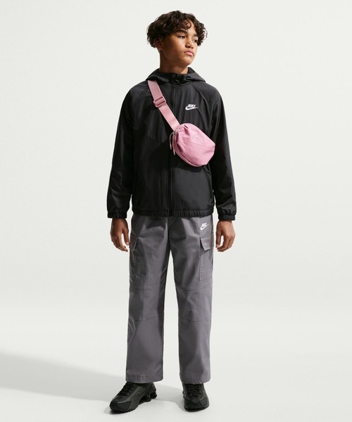 ブルゾン ジャンバー アウター ナイキ NIKE ナイキ YTH NSW RPL WR フーディジャケット キッズ 子供服の画像