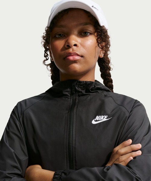 ブルゾン ジャンバー アウター ナイキ NIKE ナイキ YTH NSW RPL WR フーディジャケット キッズ 子供服の画像