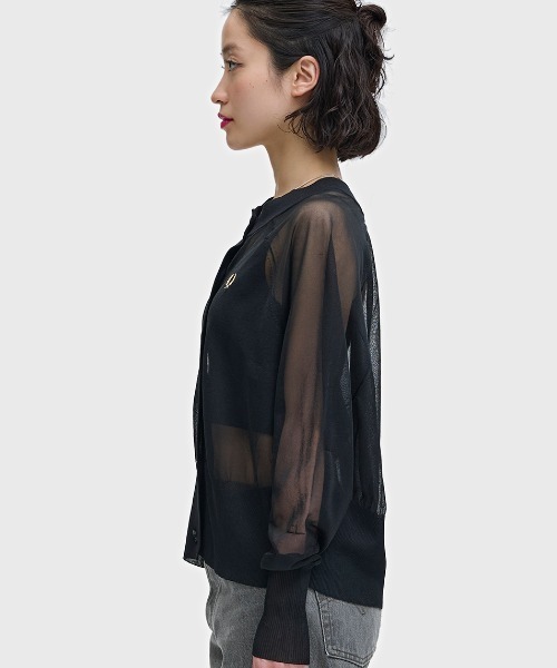 FRED PERRY（フレッドペリー） ニット セーター Sheer Cardigan