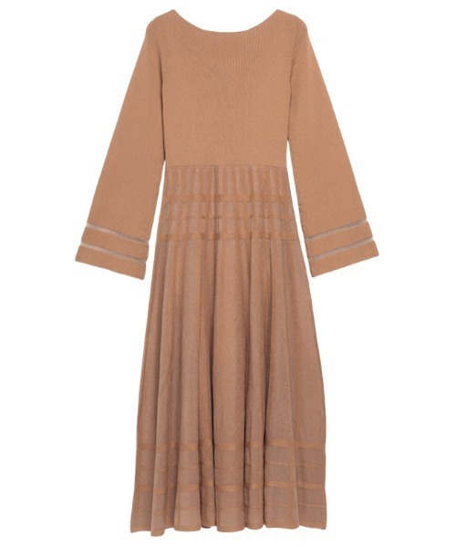 「EIMY ISTOIRE」 長袖ワンピース FREE ピンク レディース_画像7