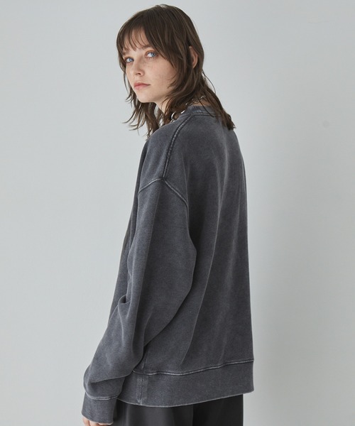 「Spielio」 スウェットカットソー S ブラック メンズ_画像3