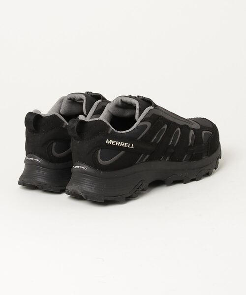 「MERRELL」 ローカットスニーカー 8 ブラック メンズ_画像2