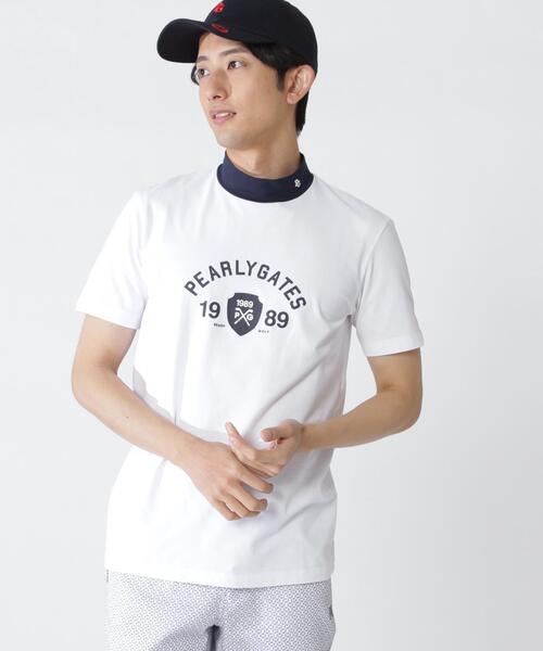 PEARLY GATES（パーリーゲイツ） tシャツ 「PEARLY GATES」80／1