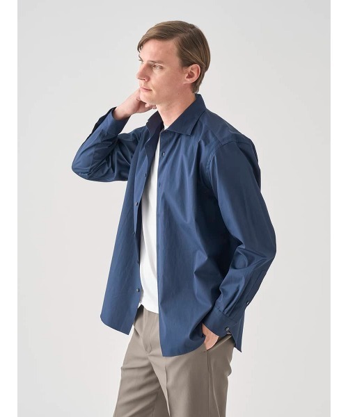 JOHN SMEDLEY（ジョンスメドレー） シャツ THOMAS MASON ポプリン