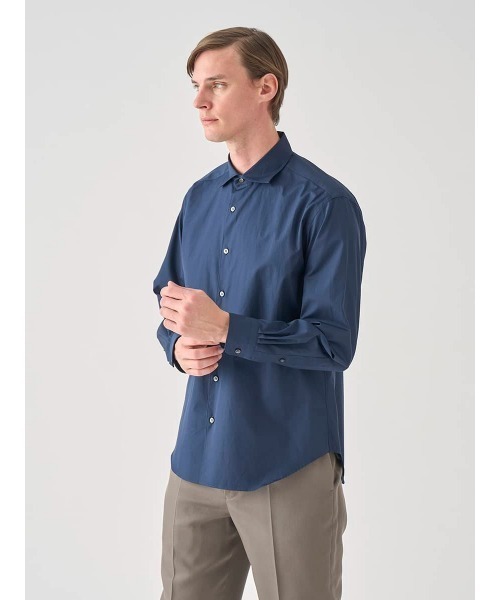JOHN SMEDLEY（ジョンスメドレー） シャツ THOMAS MASON ポプリン