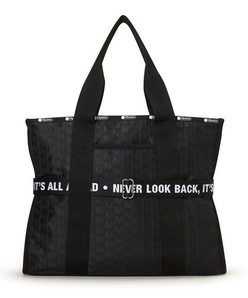 トートバッグ MSGM LG BOAT TOTE ボートトートブラックジャカード レディースの画像