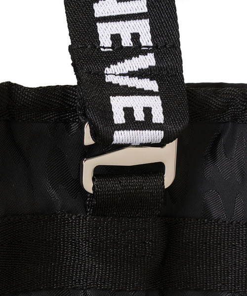 トートバッグ MSGM LG BOAT TOTE ボートトートブラックジャカード レディースの画像
