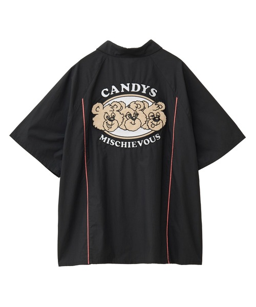 「Candy Stripper」 半袖シャツ FREE レッド系その他 レディース_画像2