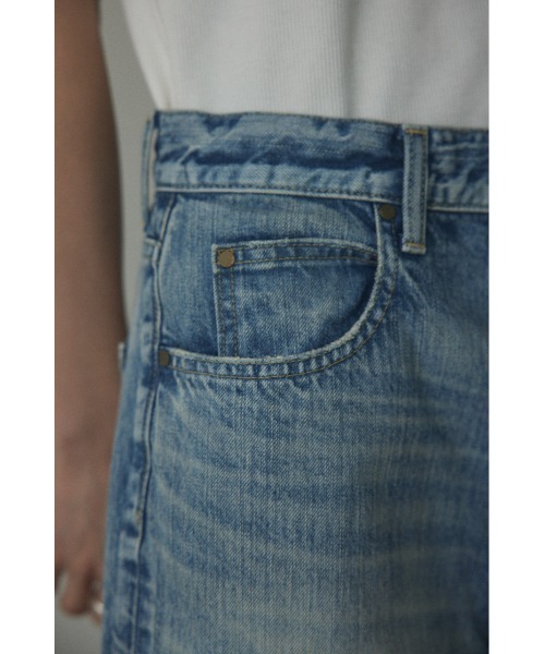 「BLACK BY MOUSSY」 デニムパンツ 24inch ライトブルー レディース_画像7