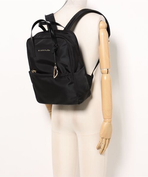 LANVIN en Bleu 「LANVIN Bleu」 リュック FREE ブラック レディース