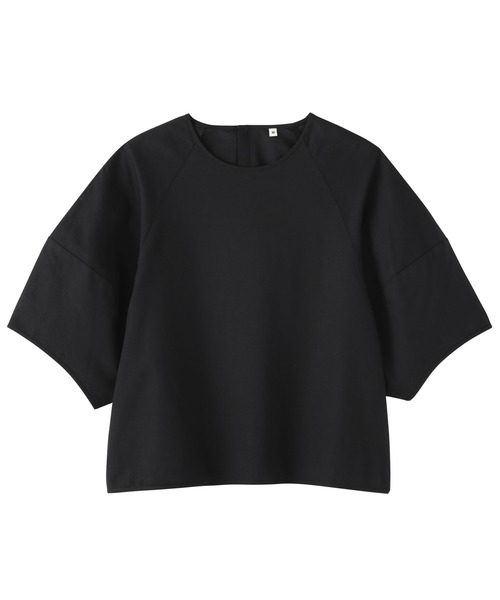 MUJI Labo ブラウス シャツ 半袖 「MUJI Labo」婦人 和紙混バスケット