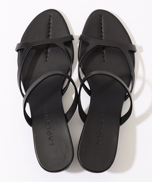 【美品】LAOCOONTE Orlando Vachetta サンダル38 LAOCOONTE（ラオコンテ） サンダル LAOCOONTE Orlando Vachetta