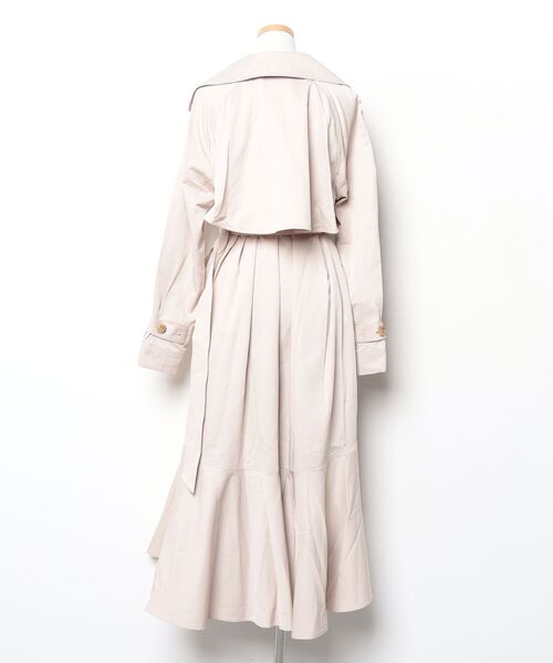 Her lip to トレンチコート M ベージュ レディース : ZOZOTOWN Yahoo