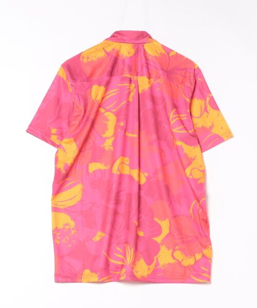 「Maunaloa」 半袖シャツ L フューシャピンク メンズ_画像2