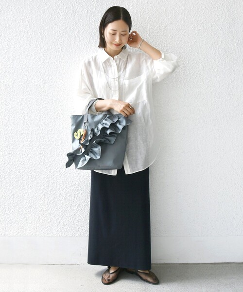 「SHIPS」 2WAYバッグ ONE SIZE グレー レディース_画像5