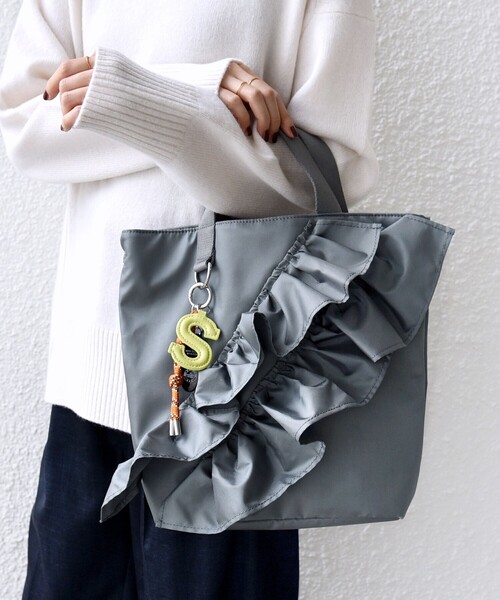 「SHIPS」 2WAYバッグ ONE SIZE グレー レディース_画像6