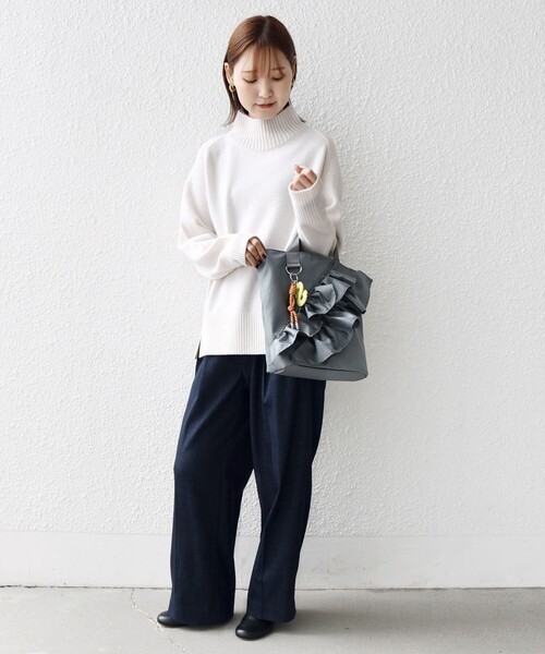 「SHIPS」 2WAYバッグ ONE SIZE グレー レディース_画像7