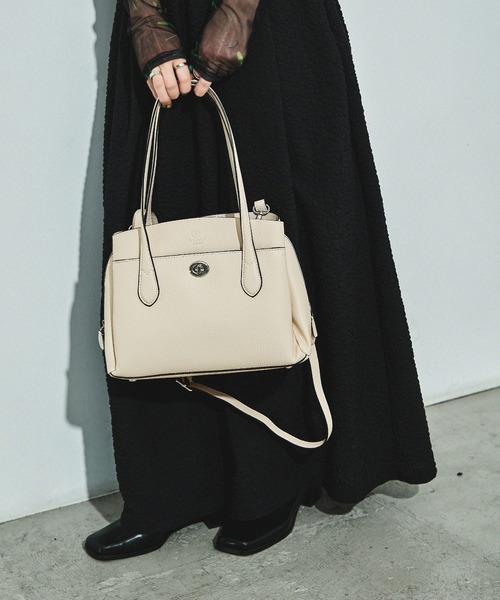 「D.KELLY」 2WAYバッグ ONE SIZE ブラック レディース_画像3