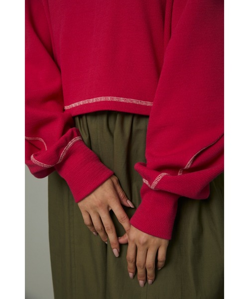 「HeRIN.CYE」 長袖カットソー FREE ピンク レディース_画像7