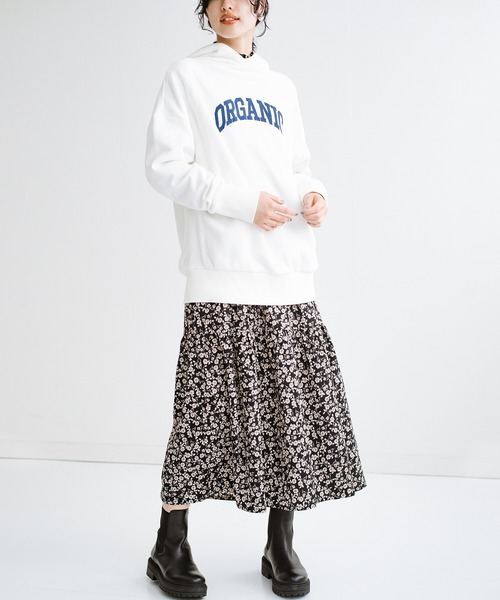 「haco!」 長袖ワンピース MEDIUM ブラウン系その他 レディース_画像7