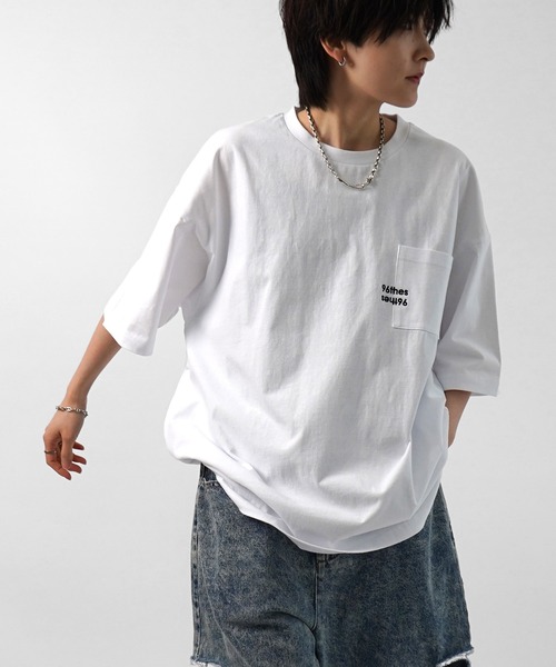「96thes」 半袖Tシャツ L ブラック メンズ_画像4