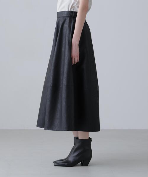 【美品❗️】アドーアADORE★ロングスカート★38 ADORE（アドーア） ロング スカート フェイクレザースカート